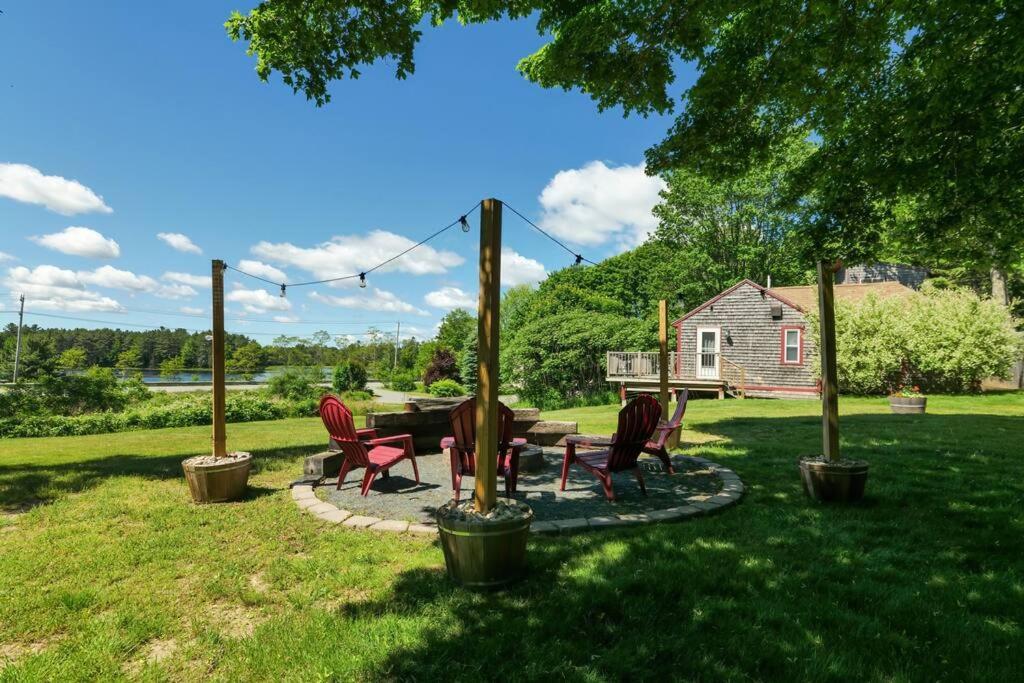 2 Bedroom Home W/ Pondside View Backyard Maine Escape Bar Harbor Kültér fotó