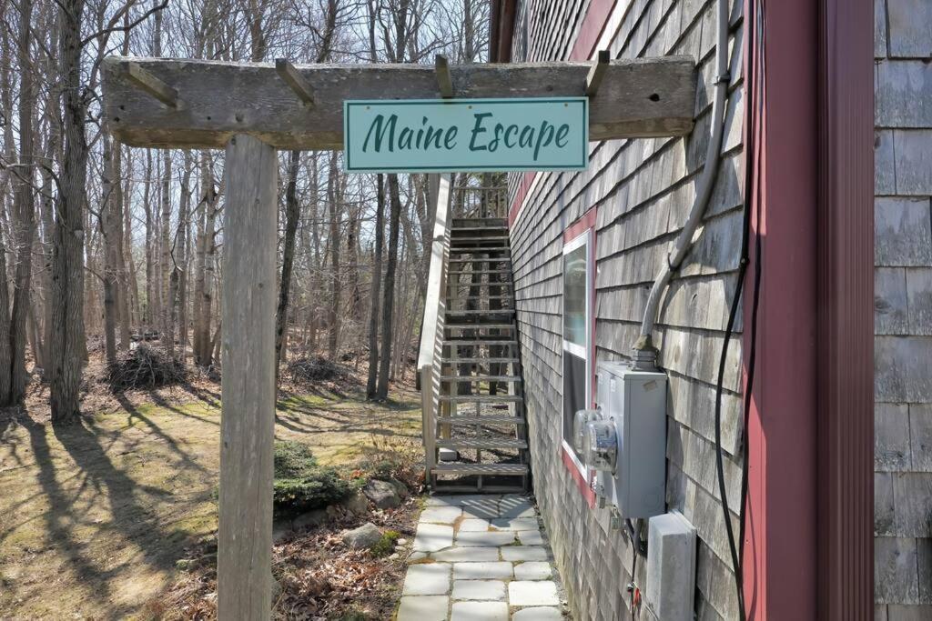 2 Bedroom Home W/ Pondside View Backyard Maine Escape Bar Harbor Kültér fotó